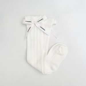 White Coco Socks