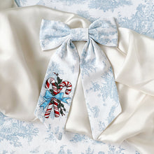 Load image into Gallery viewer, Candy Cane Bow {Hand Painted By Margarita Burchak}
