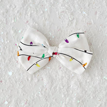 Load image into Gallery viewer, Crystal Christmas Lights Mini Bow
