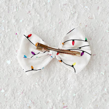 Load image into Gallery viewer, Crystal Christmas Lights Mini Bow
