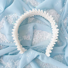 Load image into Gallery viewer, Luxe White Velvet Headband
