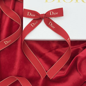 Red Long Dior Bow