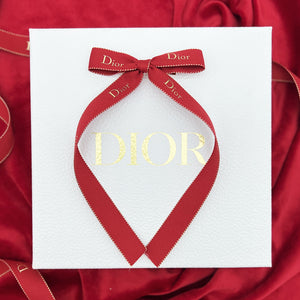 Red Long Dior Bow