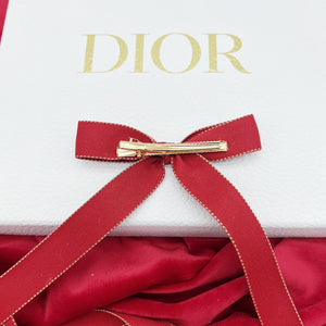 Red Long Dior Bow