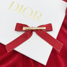 Load image into Gallery viewer, Medium Red Dior Bow
