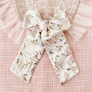 The Little Rose Heirloom Pearl Bow