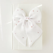 Load image into Gallery viewer, Pink Crystal Sailor Bow
