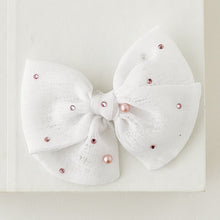 Load image into Gallery viewer, Pink Crystal Baby Bow

