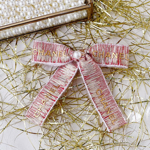 Holiday Medium Coco Ribbon Clip