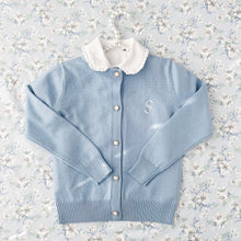 Load image into Gallery viewer, French Blue Cardigan
