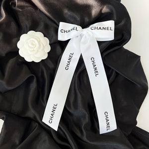 Statement Long Chanel Bow