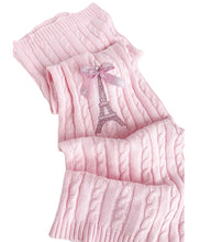 Load image into Gallery viewer, Pink Eiffel Tower Baby Blanket
