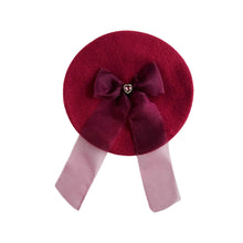 Load image into Gallery viewer, Wine Pearl Beret
