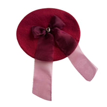 Load image into Gallery viewer, Wine Pearl Beret
