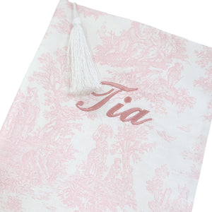 Pink Toile Stocking