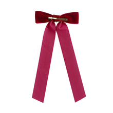 Load image into Gallery viewer, Red Heart Velvet Bow
