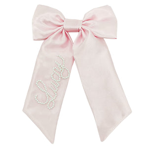 Pink Pearl Bow