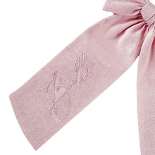 Load image into Gallery viewer, Pink Cotton Personalized Bow
