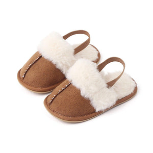 Theodore Baby Fur Slippers - 12-18 Months {RTS}