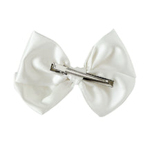 Load image into Gallery viewer, Ivory Medium Monogrammed Crystal Bow
