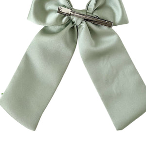 Green Monogrammed Butterfly Bow