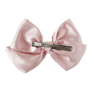 Blush Pink Medium Monogrammed Crystal Bow