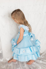 Load image into Gallery viewer, Bespoke Blue Butterfly Dress
