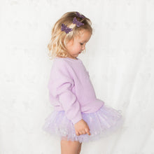 Load image into Gallery viewer, Purple Bespoke Pearl Tutu
