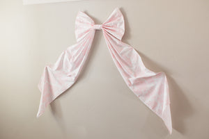 Pink Toile Bespoke Bow {Life size}