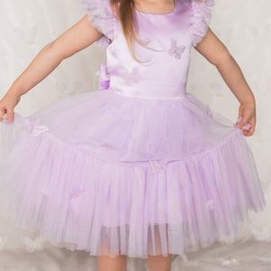 Purple Butterfly Dress