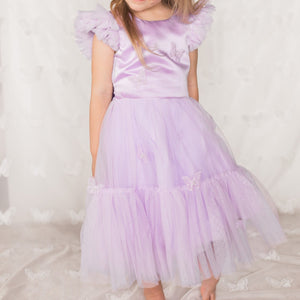 Purple Butterfly Dress