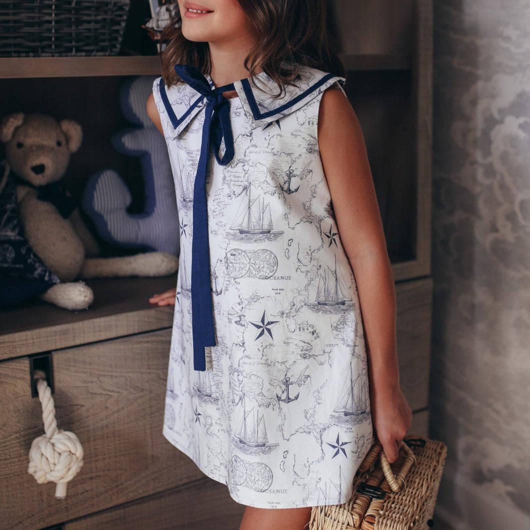 Sailor Shift Dress