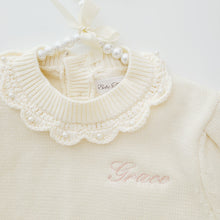 Load image into Gallery viewer, Personalized Ivory Sweater
