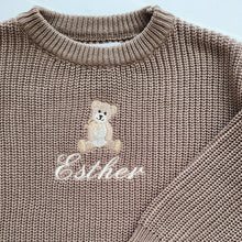 Load image into Gallery viewer, Teddy Bear Gender Neutral Sweater
