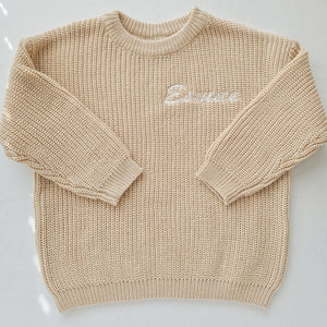 Caramel Personalized Sweater