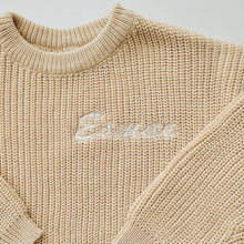 Load image into Gallery viewer, Caramel Personalized Sweater
