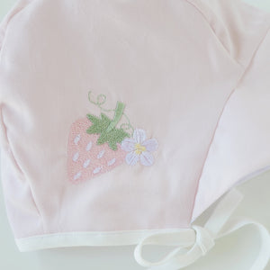 Pink Strawberry Baby Set