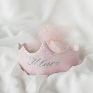 Pink Shimmer Princess Crown