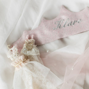 Pink Shimmer Princess Crown