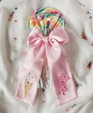 Load image into Gallery viewer, Ice Cream Bespoke Pearl Bow
