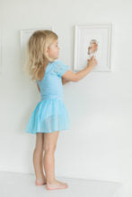 Load image into Gallery viewer, Blue Embroidered Butterfly Tutu
