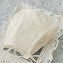 Load image into Gallery viewer, White Lace Bonnet
