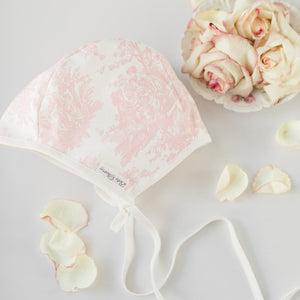 Pink French Toile Baby Set