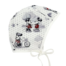 Load image into Gallery viewer, Reversible Toile Mickey Bonnet
