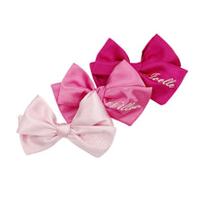Load image into Gallery viewer, Personalized Medium Pink Bows
