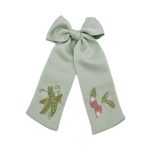 Load image into Gallery viewer, Peas &amp; Radishes Bow {Swarovski Crystals}
