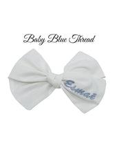 Load image into Gallery viewer, Personalized Cotton Bow {Medium}
