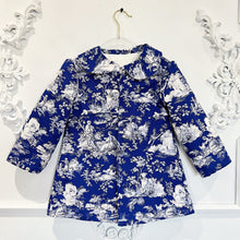 Load image into Gallery viewer, French Blue Toile Jacket
