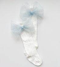 Load image into Gallery viewer, Cinderella Socks and Bow set

