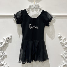 Load image into Gallery viewer, Black Embroidered Ballerina Tutu
